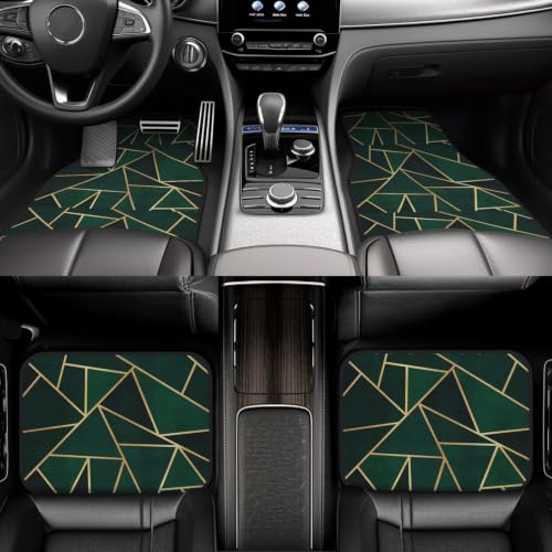 Alfombrillas para coche antideslizantes juego de 4 piezas en neopreno lavable con patrón geométrico 6
