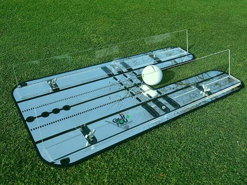 Entrenamiento-de-Golf-Espejo-de-alineacion-Golf-XL-para-Colocar-con-Sistema-de-rieles-de-guia-Ajustables-perfeccionar-tu-Swing-Bow-en-Putting