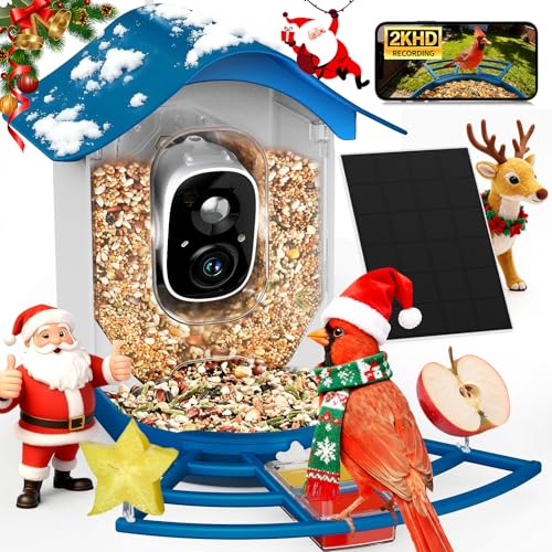 PeckCam Smart Bird Feeder 2K Camera
