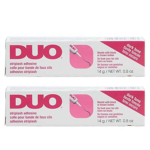 DUO Strip Lash Adhesive, Dark, 0.5oz x 2 pack