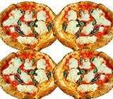 【冷凍ピザ】【冷凍ピッツァ】 太陽のピッツァ 薪窯焼き本格ナポリピッツァマルゲリータ4枚セット(マルゲリータ)(21cm×4枚) イルソーレ