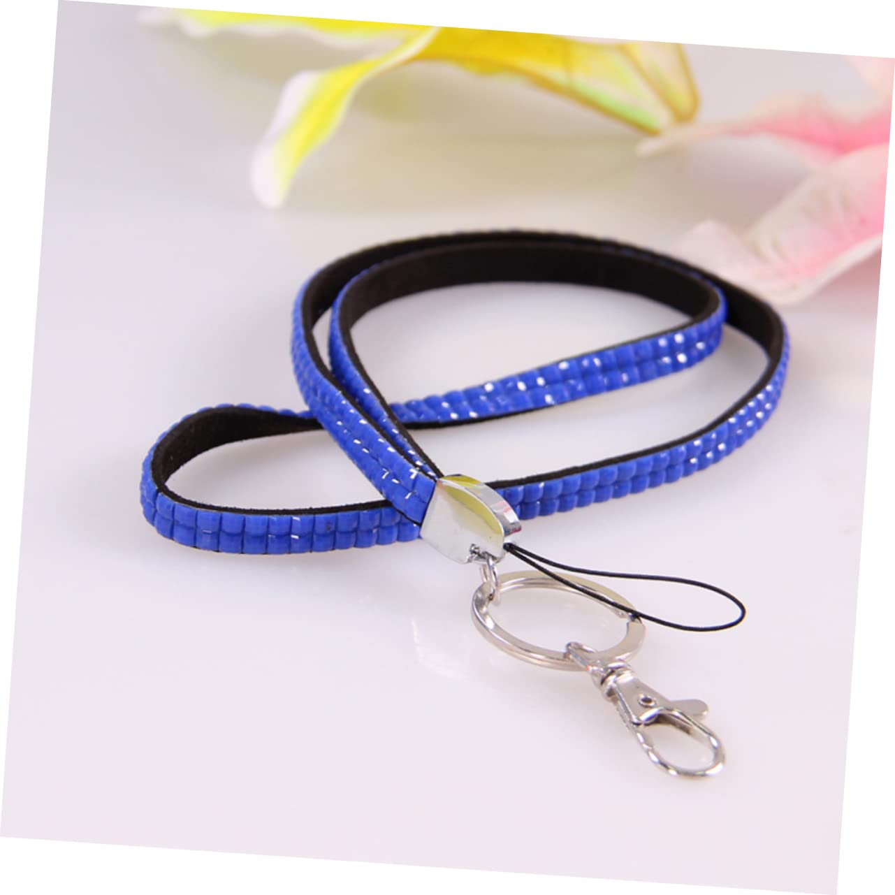OSALADI 10pezzi Pz Lanyard Per Telefono Con Perline Lucide Tracolla Per Smartphone Cinghie Di Sicurezza Per Cellulare Da Indossare Croce Compatibile Con La Maggior Dei Telefoni Colore