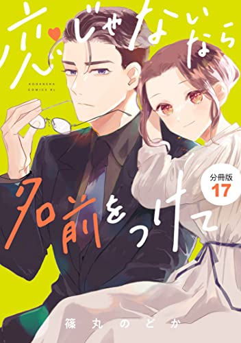 恋じゃないなら名前をつけて 分冊版(17) (BE・LOVEコミックス)