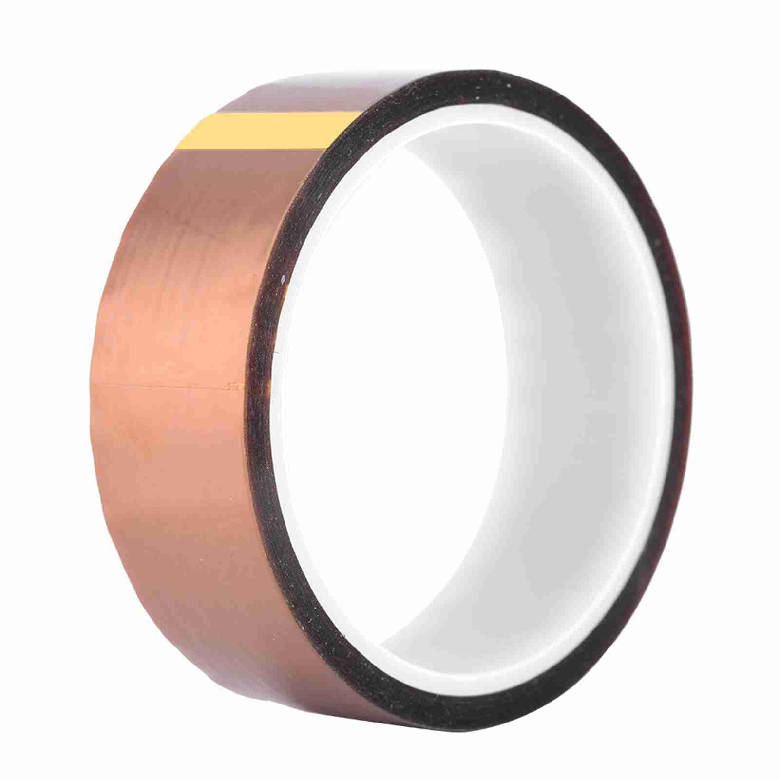 Nastro adesivo termoisolante, 33 m*0,06 mm 250-300 ℃ Nastro resistente al calore Nastro isolante termico portatile Rotolo per saldatura di chip BGA (30 mm di larghezza)