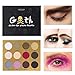 Docolor Goth Series 12 Color Eyeshadow Palette Matte Shimmer Ultra Pigmented Makeup Eye Shadow Powder Long Lasting Waterproof Natural Smoky Cosmetic Eye