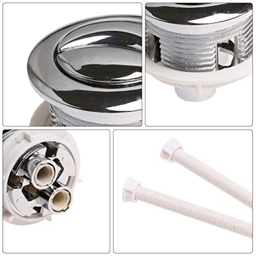 Haste De Botão De Banheiro Botão Do Tanque Do Vaso Sanitário Botão De Descarga Dupla Para Vaso Sanit