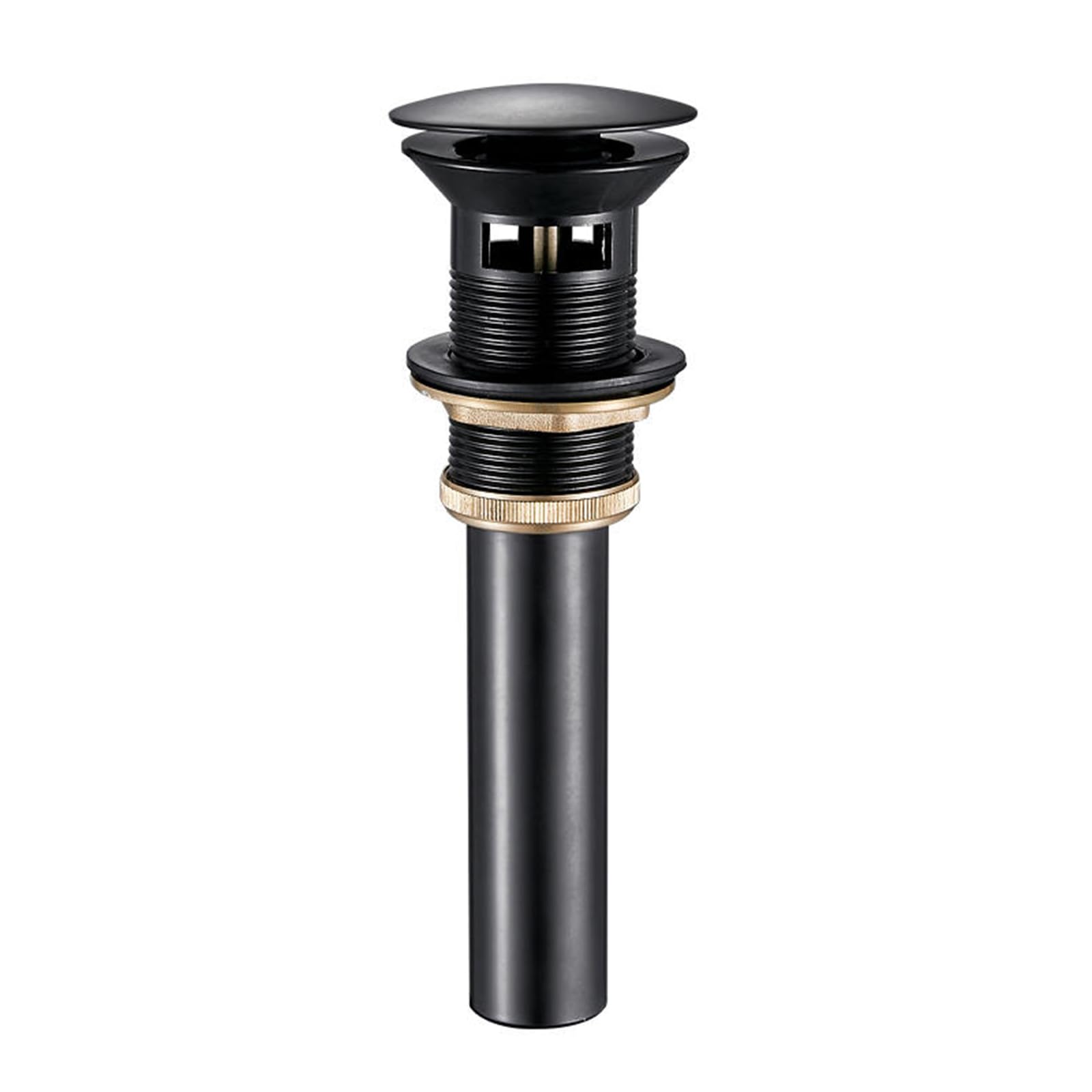Desague Lavabo Desagüe Automático Antiolor Negro con Junta de Estanqueidad Valvula Desague Lavabo Para BañO, Negro