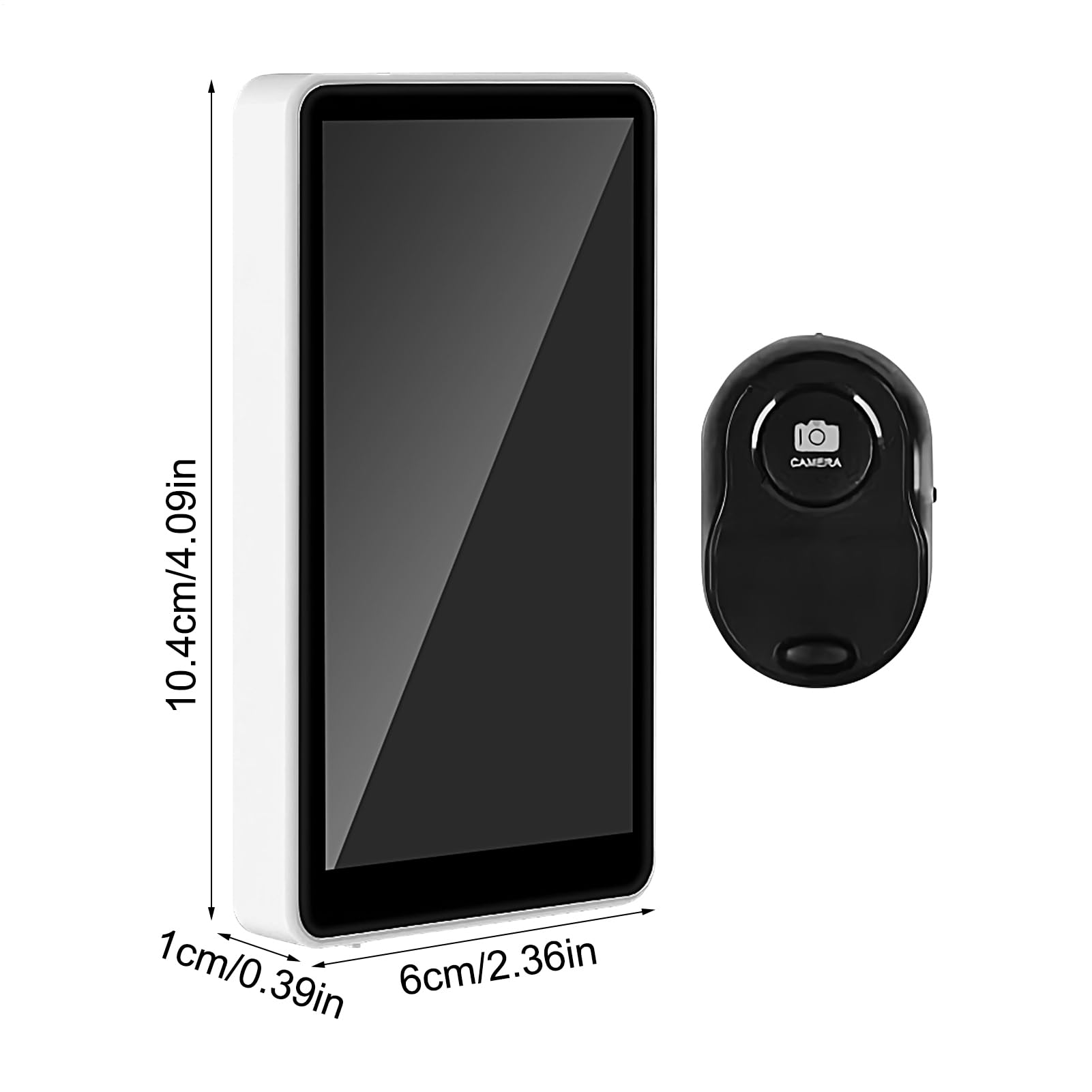 Monitor per Autoscatti Vlog Specchio per Telefono per Registrazione con | Accessorio Smartphone Senza Ritardo per Vlog, Foto, Video e Live Streaming