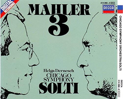 Symphony 3 [Audio CD] Mahler; Solti and Cso