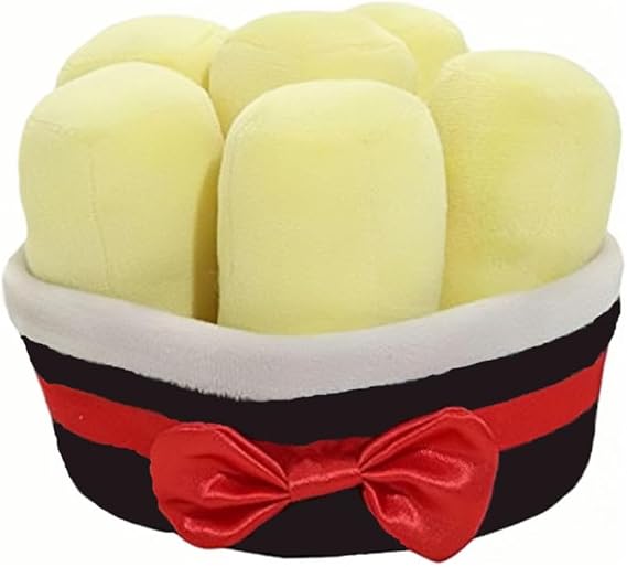 Toast, Cream, Bread, Pillow, Fun Food, Plush Toy Pillow