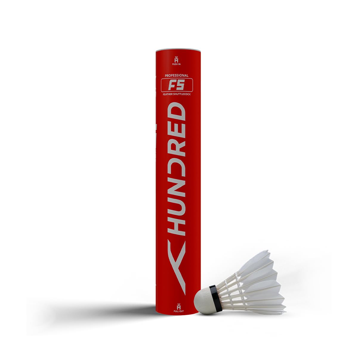 Hundred F5 Feather Shuttlecock | Pack of 10 | Speed 76 Duck Feathers | Japanese Premium Adhesive | Pure Cotton Threading | (B0CYPZTHNR) Amazon Price History, Amazon Price Tracker