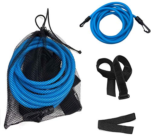 Zhipeng Swimming Belt Training Tether - Swim Stationary Resistance Bungee Cords for Adults Kids, 13.12ft