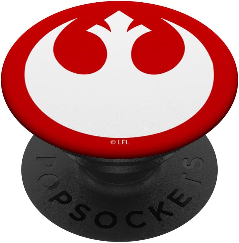 Star Wars Alliance Emblem Red And White PopSockets MagSafe PopGrip for iPhone