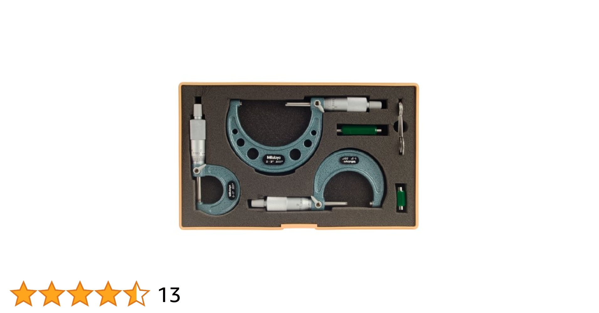 Amazon.co.jp: ミツトヨ(TITTOYO) 外マイクロメーターセット