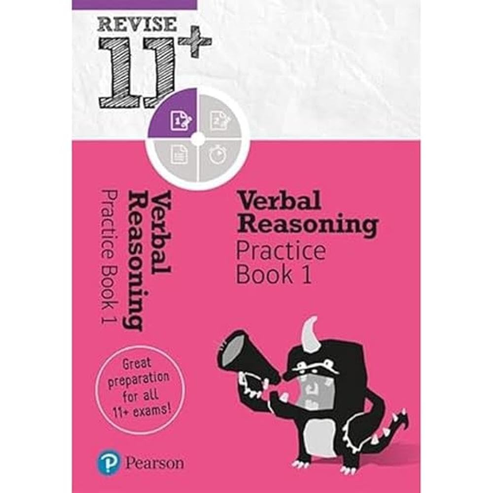 Pearson REVISE 11+ Verbal Reasoning Practice Book 1 - for 2026, 2027 exams: Ages 8 - 10+ Years