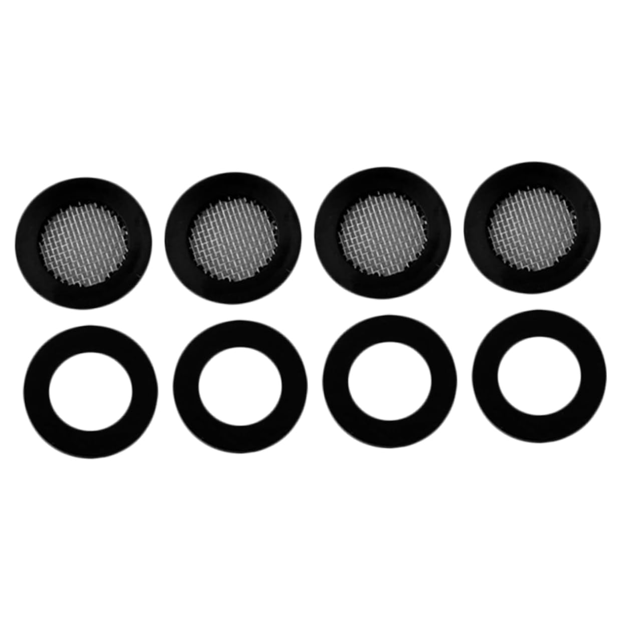Veemoon 4sets Shower Filter Gaskets Washers Leak Installation for Fixed and Handheld Shower Hoses Compatible