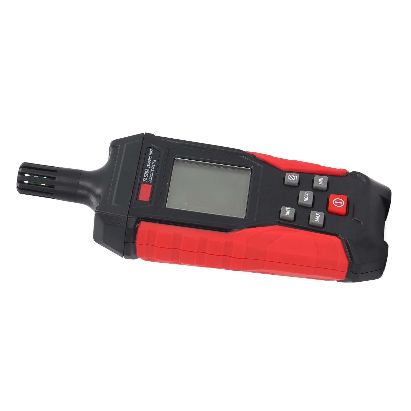 Generic Medidor Digital de Humedad y Temperatura de Alta Precisión, Termohigrómetro Portátil Estable para Interiores, Material ABS Resistente Al Desgaste, para el Hogar, Tamaño Pequeño