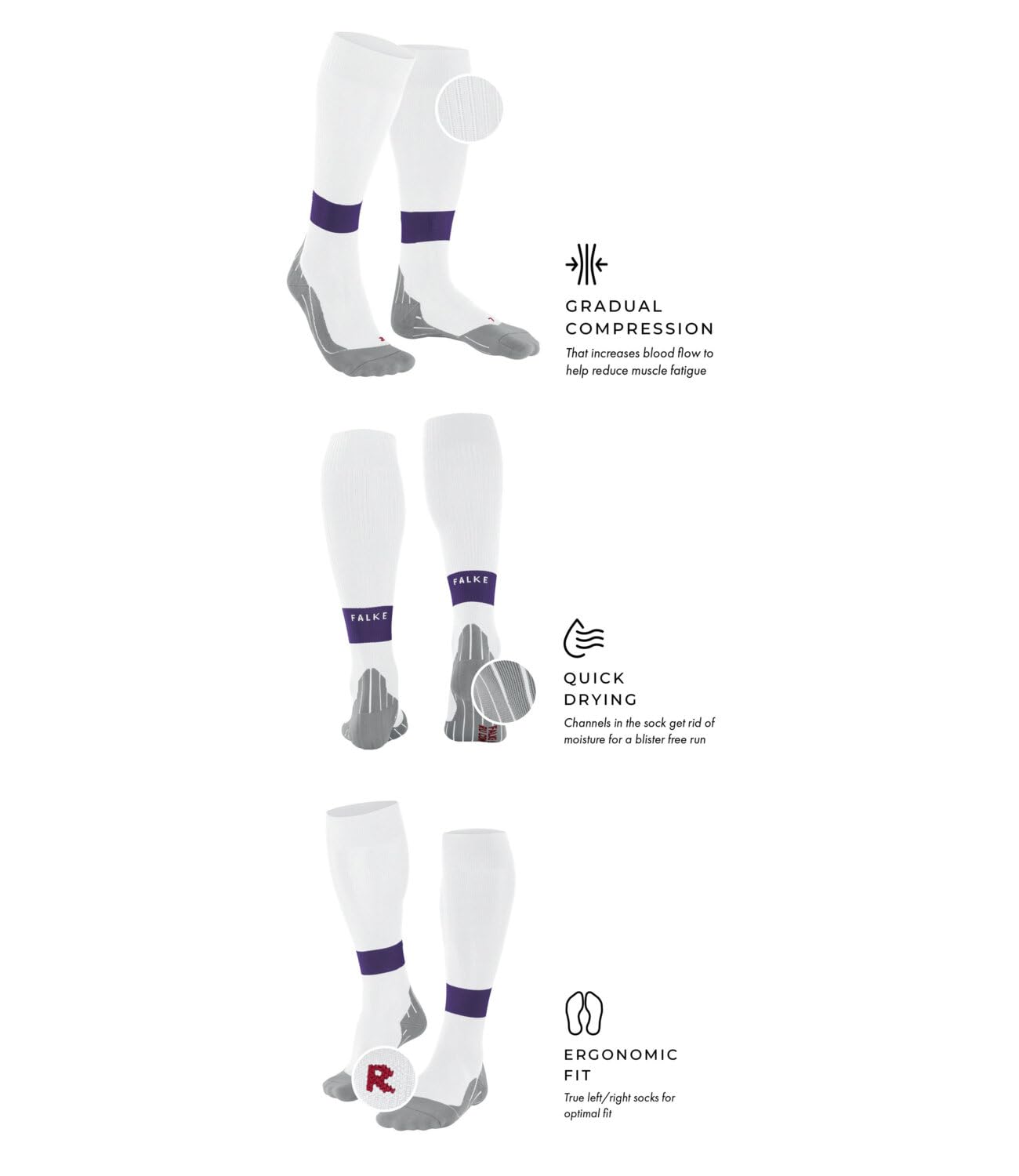 Falke RU Compression Energy - Hardloopsokken Dames online kopen Falke RU Compression Energy - Hardloopsokken Dames online kopen