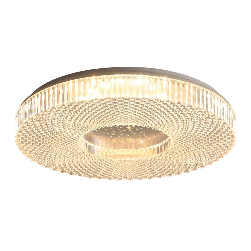 Plafonnier acrylique rond pour en finir avec les lumières trop agressives