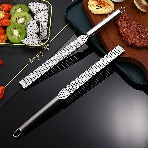 Greabuy Professional Cheese Graters For Kitchen Stainless Steel Handheld Metal Lemon Zester Grater thumb #4