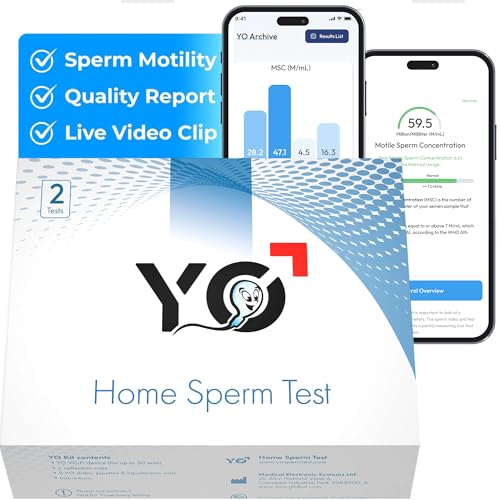 YO - Heim-Sperma-Test für Mac, Windows-PC und Android-Telefone | Kompatibilität überprüfen | Enthält 2 Tests | Test der Fruchtbarkeit beweglicher Spermien bei Männern | Untersuchung und Videoaufnahme