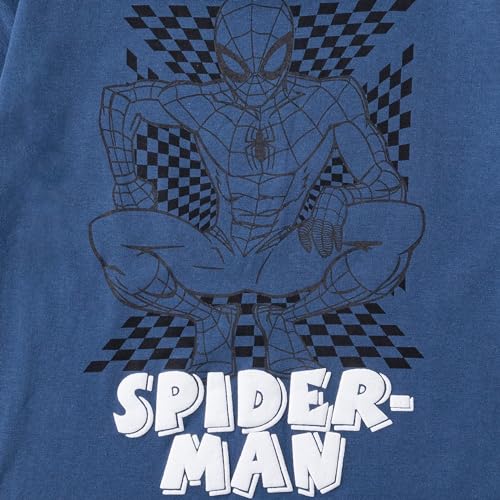 Image of Marvel Spider-Man Boys 2 Piece Shirt and Shorts Set for Toddlers