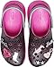 Crocs® Barbie Unisex Clogs – Crush Slides – Thermoplastic EVA Construction – 360-Degree Comfort Black Men's 6, Women's 8 Medium