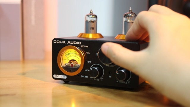 Douk Audio ST-01 PRO 200W Hifi Valve Amplifier, Mini Tube Amp