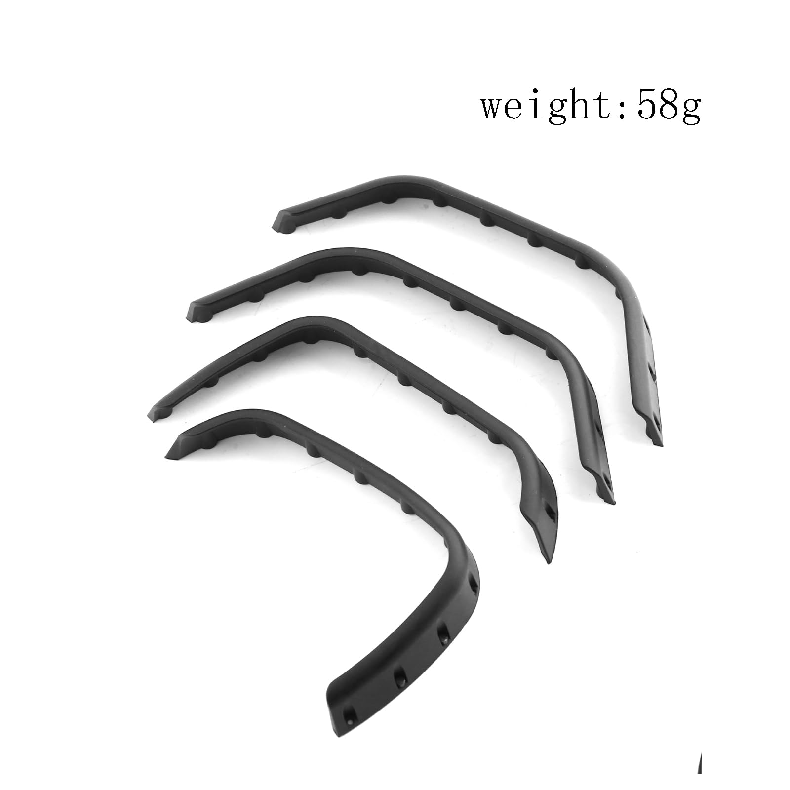 GYJSTBAJ RC Car Mud Fenders Flares for 1/10 RC Crawler Car D110 Defender Body Upgrade Parts Body Shell Parts # 8017