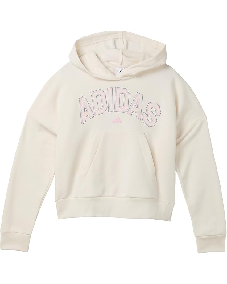 adidas Kids Graphics Fleece Hooded Pullover (Big Kid) - Main View