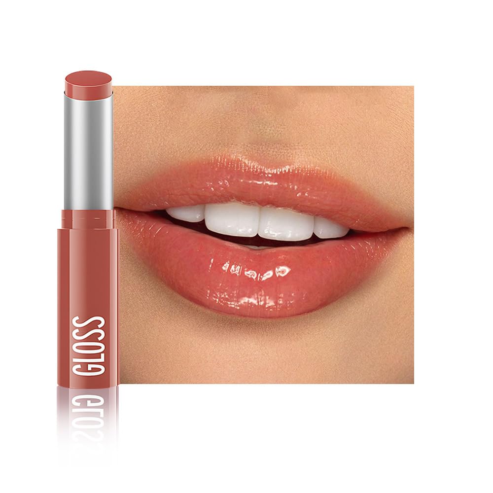 1Pc Coral Pink Butter Lipstick Tinted Lip Balm, Shine Moisturizing Plumper Lipstick for Women, Natural Nourishing Hydrating Lip Gloss Stain for Dry Lips, Lightweight Lip Liner Care Vegan Makeup 1Pc Coral Pink Butter Lipstick Tinted Lip Balm, Shine Moisturizing Plumper Lipstick for Women, Natural Nourishing Hydrating Lip Gloss Stain for Dry Lips, Lightweight Lip Liner Care Vegan Makeup