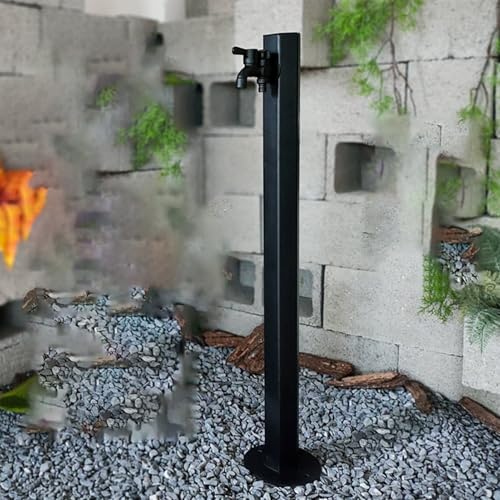 Colonne d'eau de jardin en acier inoxydable ZR98US design durable