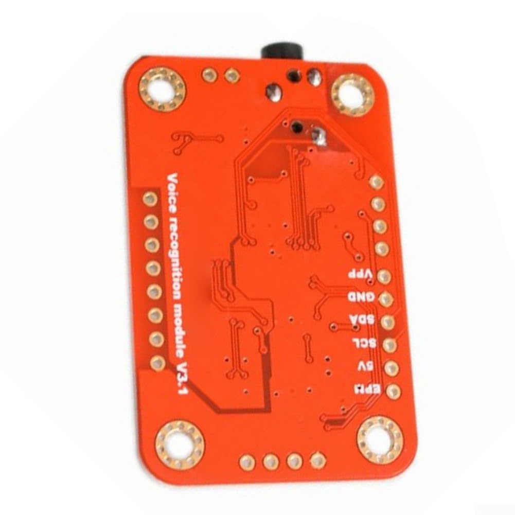 Für kompatibles Spracherkennungsmodul V3 mit schneller Multi-Sprachverarbeitung, kompaktes Design mit anpassbarem GPIO-Ausgang und serieller Port-Steuerung