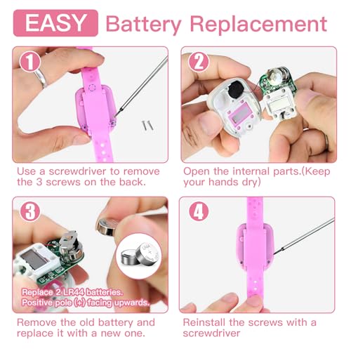 Skyroku PTW2869 Silicone Kids Potty Training Timer Watch thumb #4