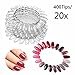Produktbild 400 Tipps Nagellack Schablone Tipps Nageltips für Display und Praxis