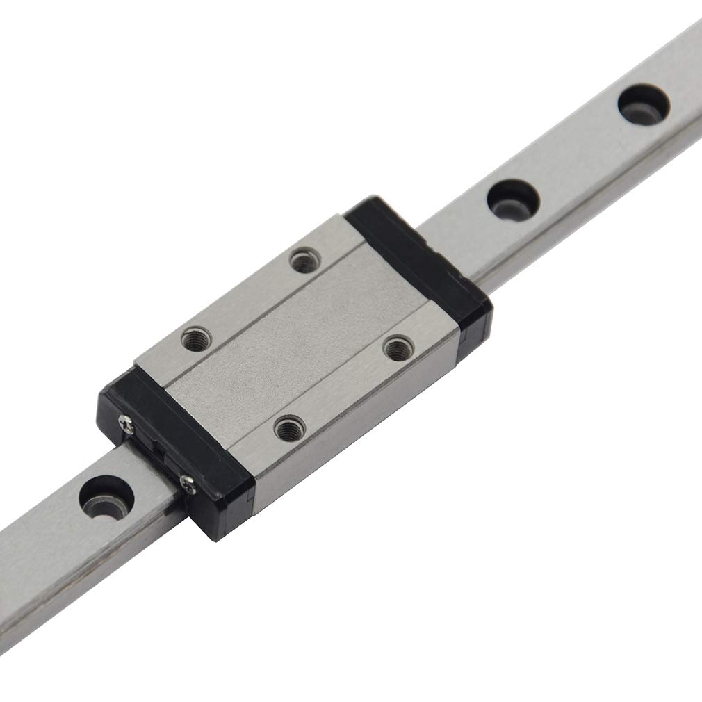 Guía de riel lineal MGN9 de 250 mm con bloque de transporte MGN9H para impresora 3D y máquina CNC