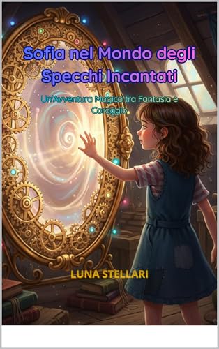 Sofia nel Mondo degli Specchi Incantati: Un'Avventura Magica tra Fantasia e Coraggio (Italian Edition)