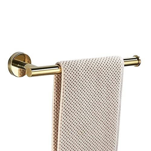 BigBig Home Porte-serviettes doré pour salle de bain, cuisine, garage, salle de bain - Fixation murale Cover