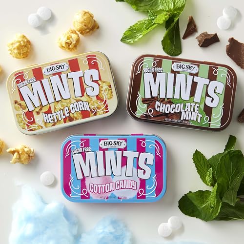 Big Sky Sugar Free Mints Cotton Candy | Sugarfree, No Artificial Colors Or Flavors | Kosher Certified, Vegan, Gluten Free thumb #2