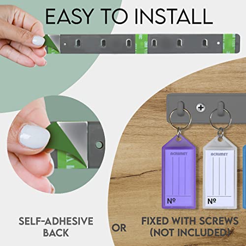 Acrimet Supporto Portachiavi da Parete con 8