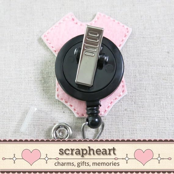 Miniatura 3 de Oh Baby Onesie Badge Reel - Maternity Nurse Gift, NICU Nurse Badge Holder, Cute Midwife ID Clip, L&D Nurse Accessory, Baby Nurse Thank You Gift