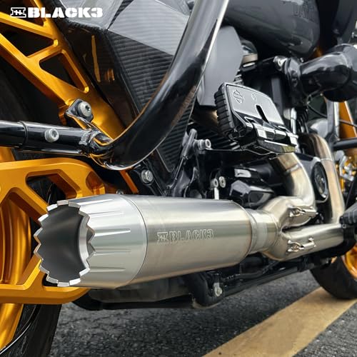 2-into-1 Full Exhaust System for Harley Touring