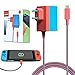 Cargador para Nintendo Switch/NS Switch, Adaptador De Corriente para Carga Rápida USB Tipo C, Compatible con Modo TV Control Dock Switch Lite/Smart Phone HDMI Adapter Laptop & Tablet