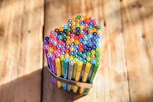 Stabilo Pen 68 flamastry klasy premium, 20 sztuk, metalowe etui, w 20 różnych kolorach