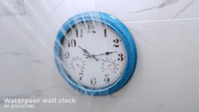 Amazon.com: JENLYSTIME 16 Inch Blue Vintage Waterproof Indoor