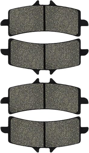 Plaquettes de frein moto pour Suzuki GSXS1000 et GSXS1000F (2 paires avant)