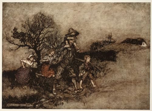 Toile Arthur Rackham pour décoration salon élégante de 60x90