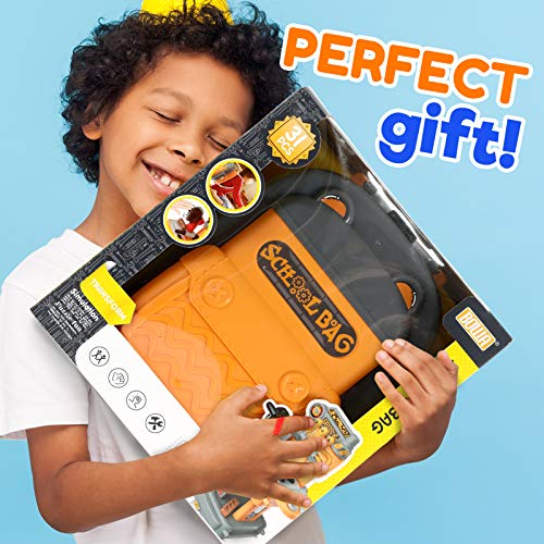 image for Tirafal Toy Tool Bench, Backpack 2 in1 Set for Boys,Toddler Workbench 