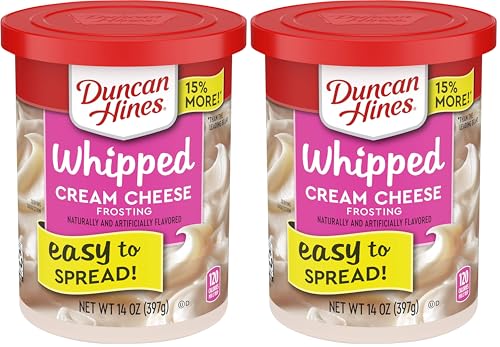 Duncan Hines Whipped Cream Cheese Flavored Frosting, Easter Baking, 14