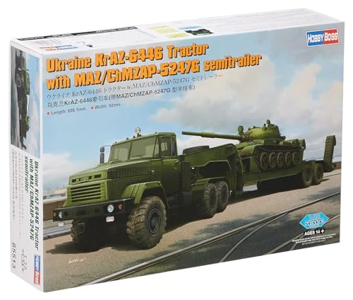 Maquette camion Kraz 6446 Hobby Boss 385513 kit de construction militaire 1/35